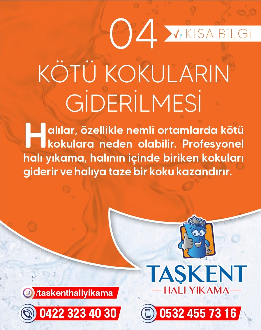 Kötü Kokuların Giderilmesi