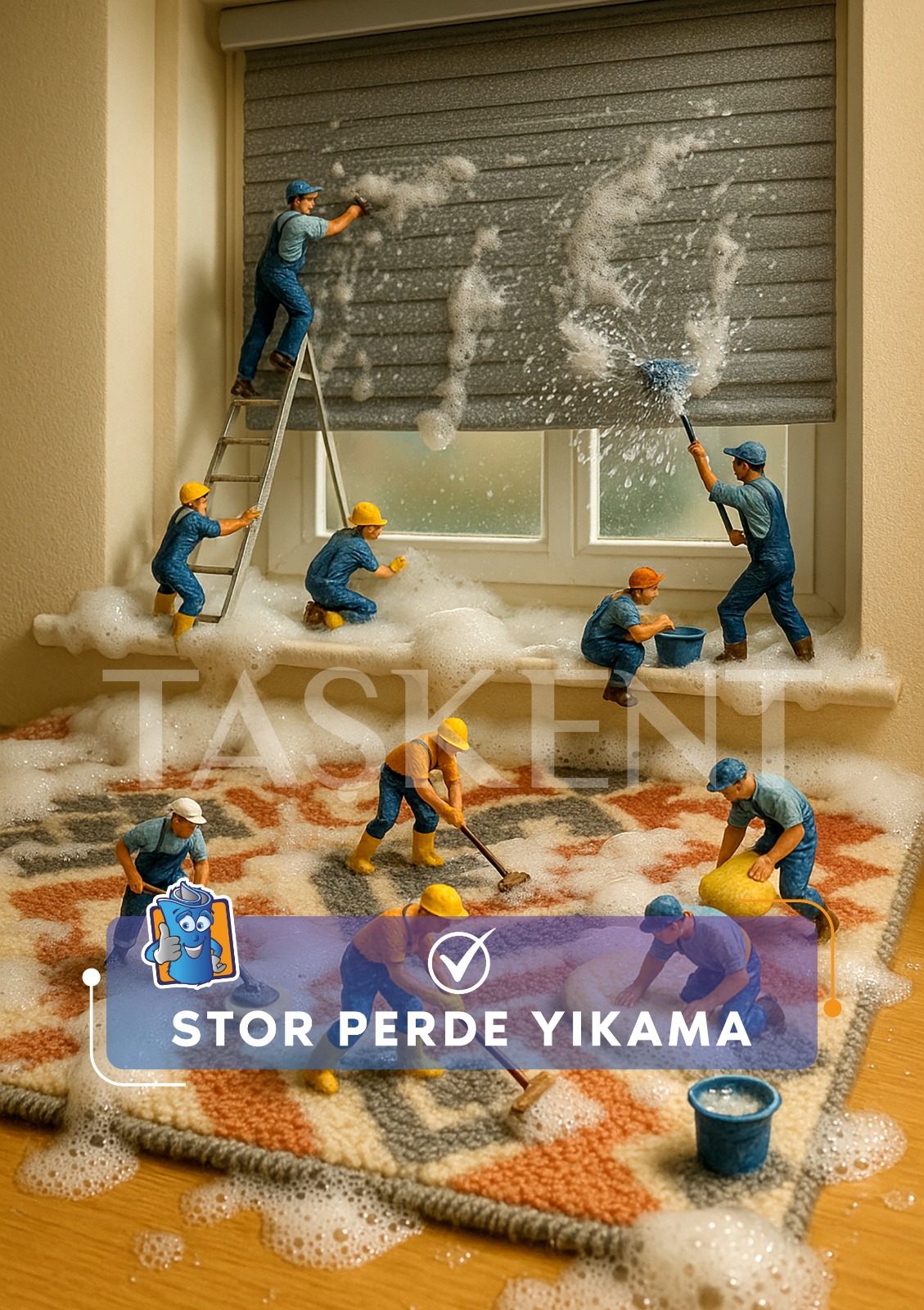 Stor Perde Yıkama